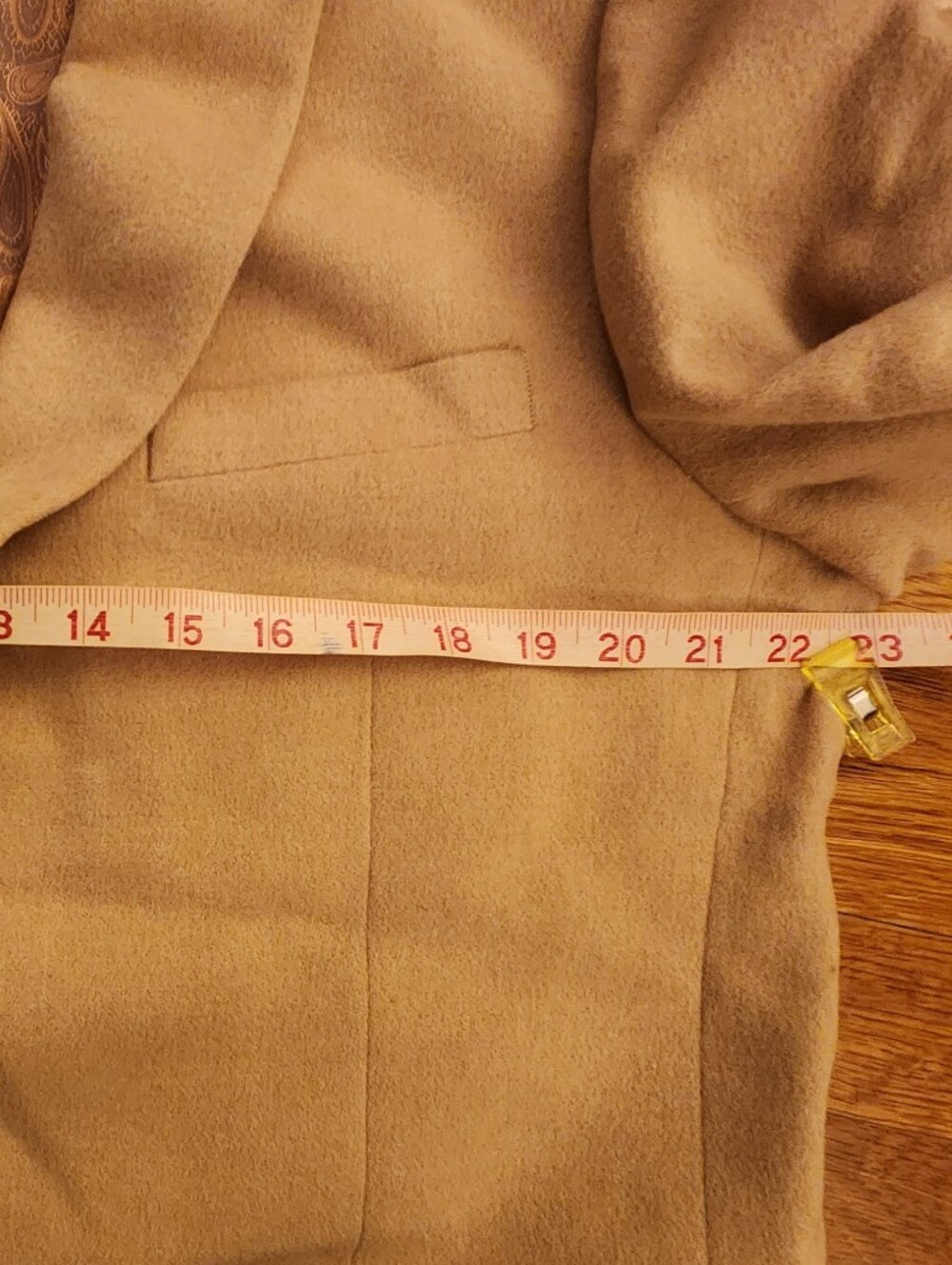 Jean Paul Germain Camel Hair Men's Sports Jacket 42R New $398 Value - Picture 14 of 16